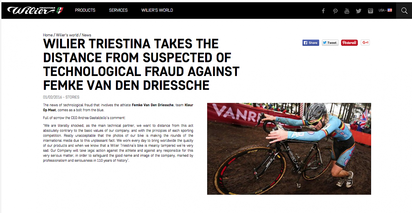 Wilier triestina cyclocross store